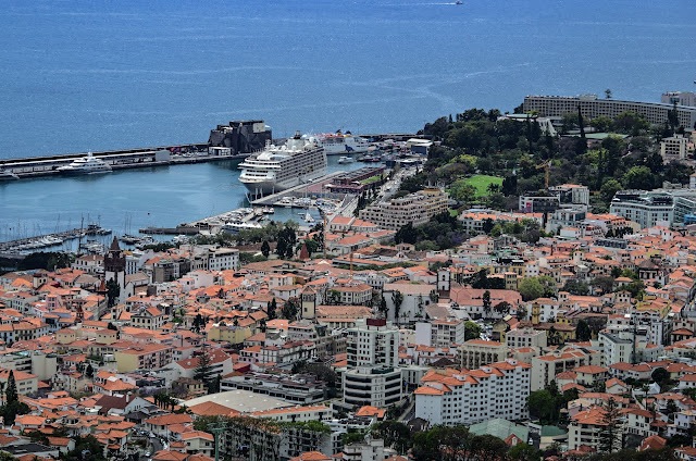 Luftaufnahme von Madeira