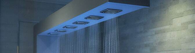 shower heads from ceiling
