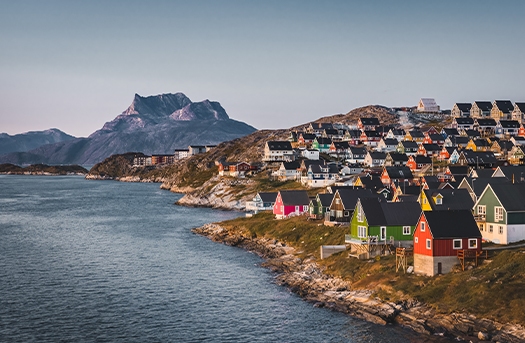 Côte de Nuuk, au Groenland