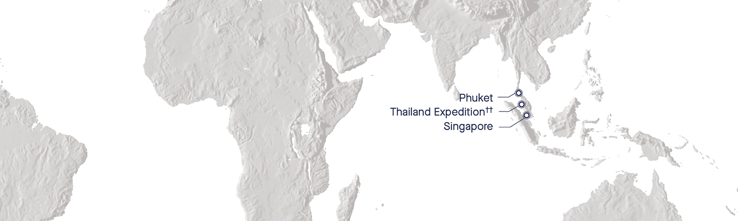 東南アジアの地図